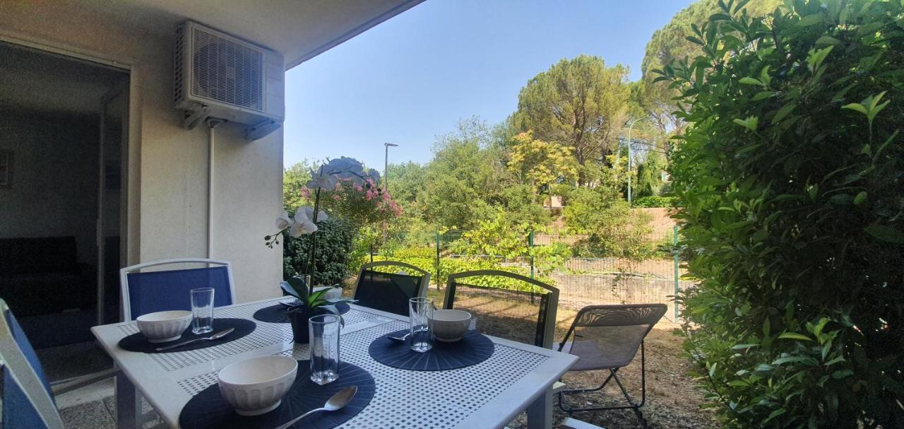 Le Baou Beni - Piscine, Climatisation & Parking Apartment Greoux-les-Bains Exterior photo